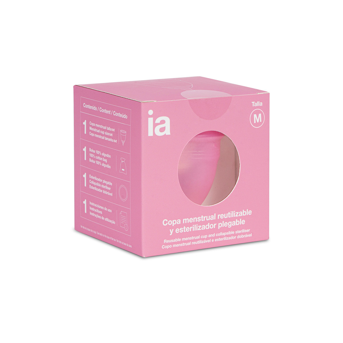 Interapothek copa menstrual talla M Imagen de Interapothek copa menstrual talla M